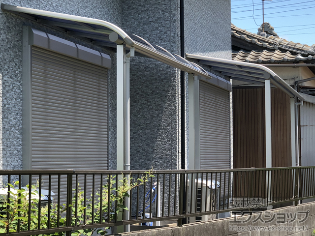 和歌山県日高郡みなべ町ののテラス屋根 ヴェクターテラス R型 テラスタイプ 単体 積雪〜20cm対応 施工例