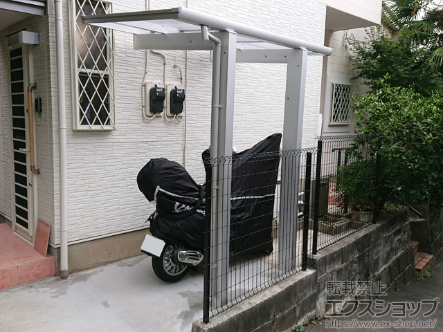 神奈川県横浜市ののサイクルポート・駐輪場 エフルージュグランミニ 積雪〜20cm対応 施工例