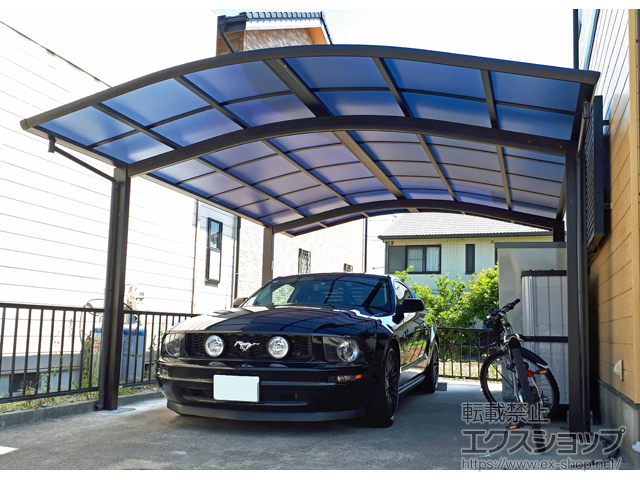 三重県鈴鹿市ののカーポート レイナツインポートグラン　積雪〜20cm対応 施工例