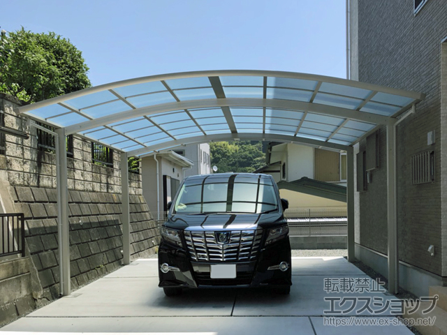 静岡県静岡市ののカーポート レイナツインポートグラン　積雪〜20cm対応 施工例