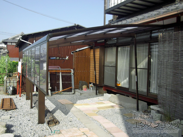 滋賀県近江八幡市ののカーポート レイナポートグラン　積雪〜30cm対応※オプション併用時のみ 施工例