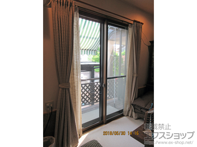 熊本県菊池郡大津町のの二重窓（内窓） プラマードU 引違い窓 2枚建 施工例