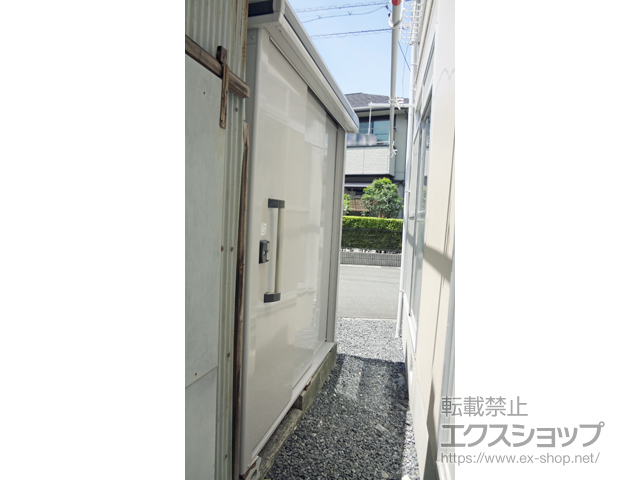 山口県山口市のの物置・屋外倉庫 エルモ 一般型 1870×1520×2120 LMD-1815-CB 施工例