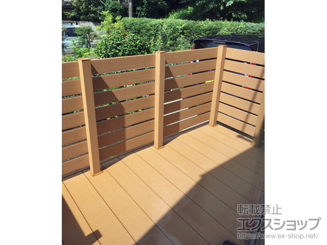 神奈川県横浜市ののウッドデッキ リウッドデッキ 200 施工例