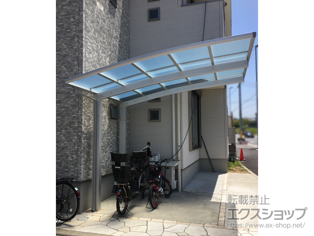 大阪府堺市ののカーポート レイナポートグラン　積雪〜20cm対応 施工例