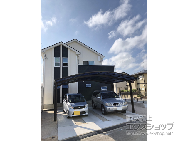 福岡県大野城市ののカーポート レイナツインポートグラン　積雪〜20cm対応 施工例