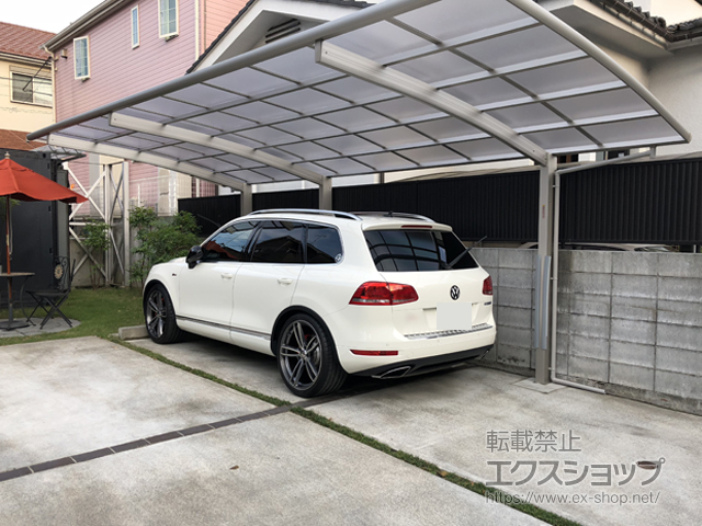 東京都八王子市ののカーポート レイナポートグラン 延長　積雪〜20cm対応 施工例