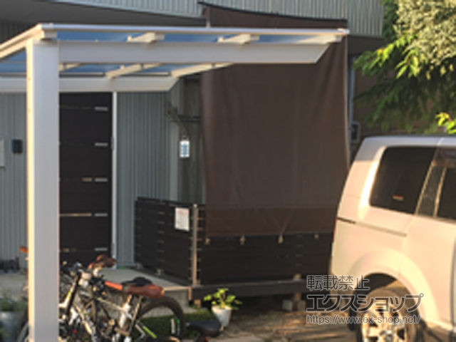 愛知県名古屋市ののウッドデッキ リウッドデッキ 200＋ルシアスデッキ門扉A01型〈横板格子格子タイプ〉 施工例