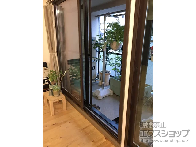 大阪府大阪市のの内窓（二重窓・二重サッシ） インプラス ダストバリア仕様 引違い窓 2枚建 施工例