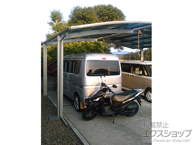 大分県大分市ののカーポート プレシオスポート 積雪〜20cm対応 施工例