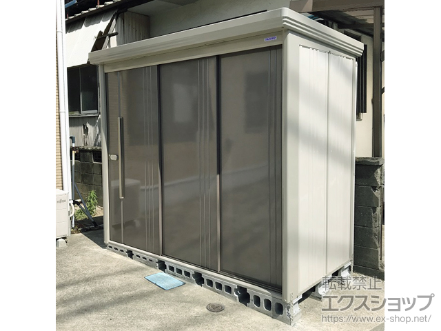 福岡県久留米市のの物置・屋外倉庫 Mr.ストックマンダンディ 一般型 2348×1222×2110 ND-2312-B 施工例