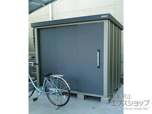 埼玉県所沢市のの物置・屋外倉庫 エスケーエイト SK8-100 一般型 2200×1600×1940 SK8-100-GK 施工例