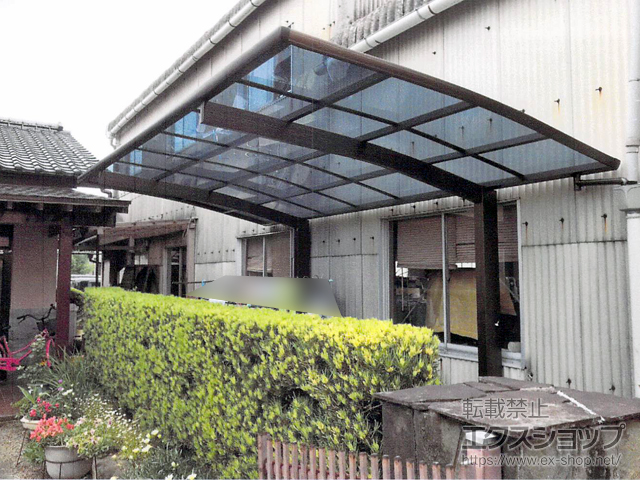 福岡県大牟田市ののカーポート プレシオスポート 積雪〜20cm対応 施工例