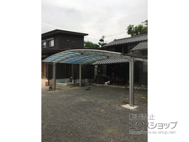 鹿児島県鹿児島市ののカーポート レイナトリプルポートグラン　積雪〜20cm対応 施工例