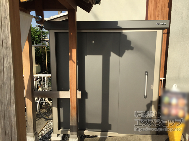 愛知県江南市のの物置・屋外倉庫 エスケーエイト SK8-70 一般型 1800×1200×1940 SK8-70-GK 施工例