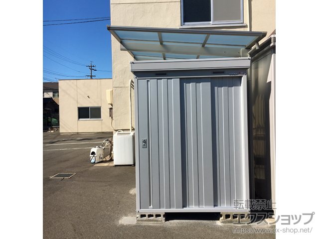 愛知県東海市のの物置・屋外倉庫 ネクスタ 一般型 1530×1370×2020 NXN-20S-(色：FS) 施工例