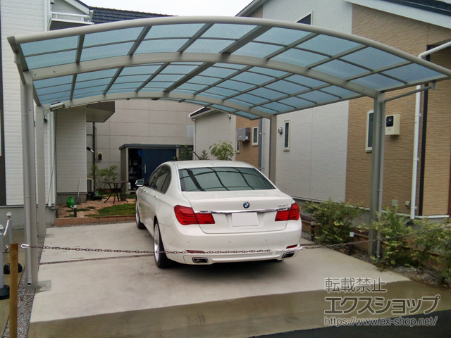 群馬県伊勢崎市ののカーポート レイナツインポートグラン　積雪〜20cm対応 施工例