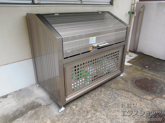 東京都足立区のの物置・屋外倉庫 ゴミストッカー PS型 GPS-1512-08SC 施工例