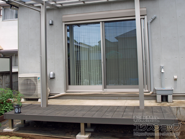 東京都西東京市ののウッドデッキ リウッドデッキ 200 施工例