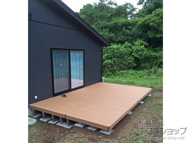 宮城県亘理郡亘理町ののウッドデッキ リウッドデッキ 200 施工例