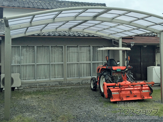 滋賀県栗東市ののカーポート レイナツインポートグラン　積雪〜20cm対応 施工例