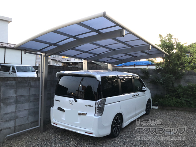 岩手県盛岡市ののカーポート レイナポートグラン50 積雪〜50cm対応 施工例