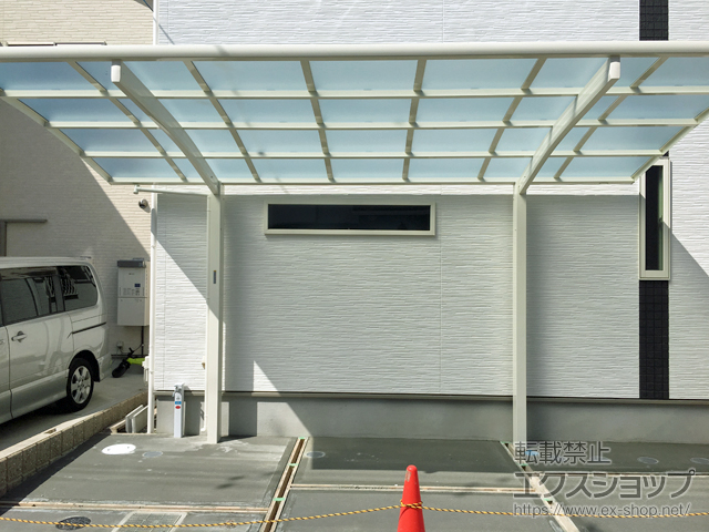 大阪府和泉市ののカーポート レイナポートグラン　積雪〜20cm対応 施工例