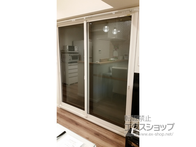 東京都杉並区のの二重窓（内窓） インプラス ダストバリア仕様 引違い窓 2枚建 施工例