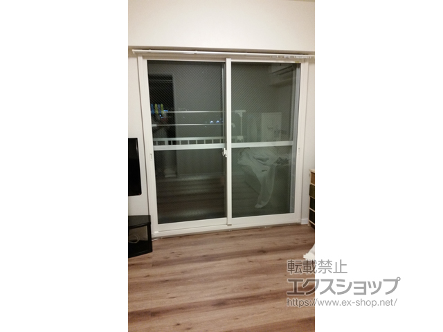 東京都杉並区のの二重窓（内窓） インプラス ダストバリア仕様 引違い窓 2枚建 施工例