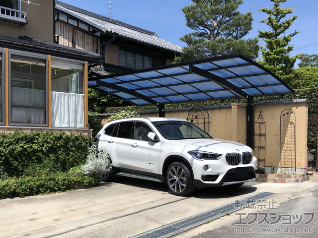 京都府京都市ののカーポート レイナポートグラン　積雪〜20cm対応 施工例