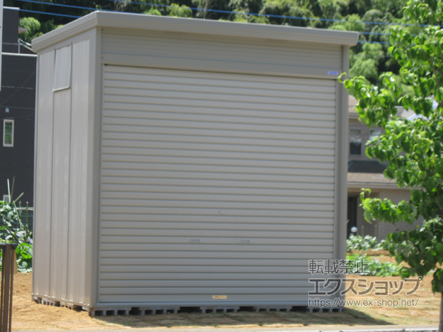 東京都町田市のの物置・屋外倉庫 Mr.トールマンダンディ 巻き上げシャッター扉タイプ 結露減少型（JNE-Z2517） JNE-Z2517 施工例