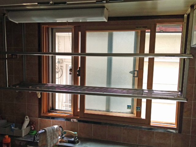 東京都渋谷区のの二重窓（内窓） プラマードU 引違い窓 2枚建 施工例