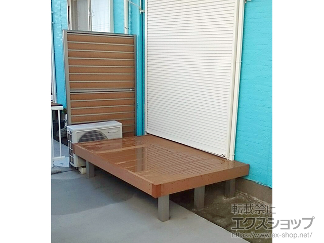 神奈川県藤沢市ののウッドデッキ マージウッドデッキ 施工例