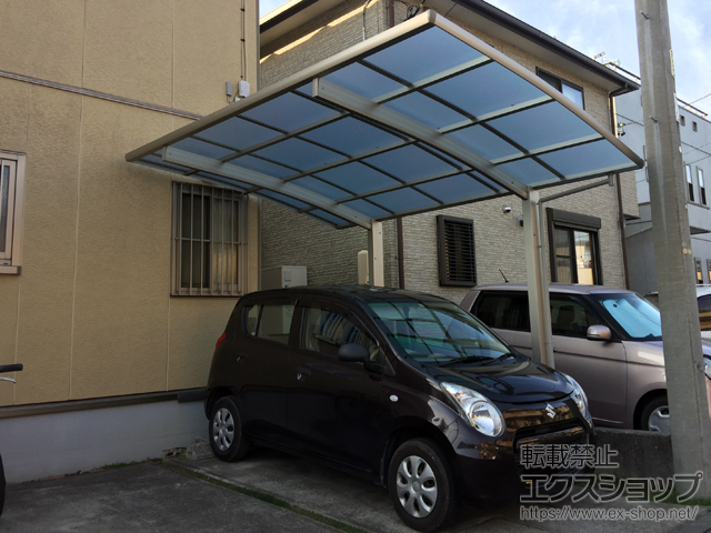 静岡県静岡市ののカーポート レイナポートグラン　積雪〜20cm対応 施工例