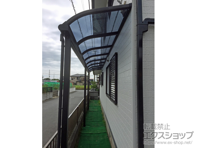 千葉県長生郡一宮町ののテラス屋根 ヴェクターテラス R型 テラスタイプ 連棟 積雪〜20cm対応 施工例