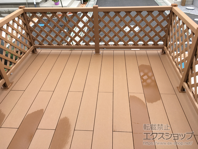 埼玉県さいたま市ののウッドデッキ リウッドデッキ 200 施工例