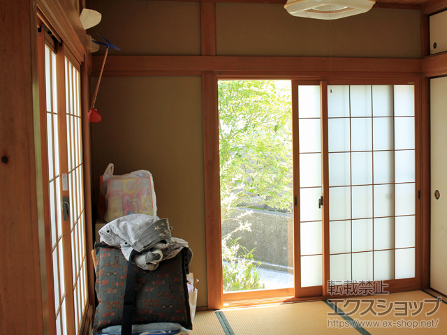 愛媛県八幡浜市のの二重窓（内窓） インプラス ダストバリア仕様 引違い窓 2枚建 施工例