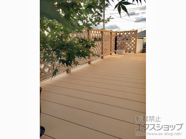 神奈川県横浜市ののウッドデッキ リウッドデッキ 200 施工例