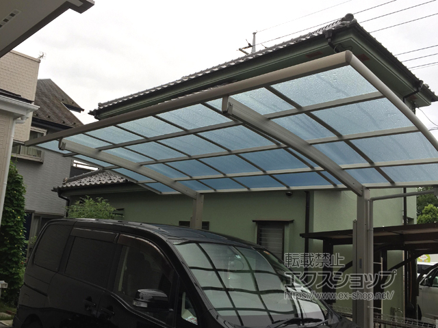 東京都青梅市ののカーポート レイナポートグラン　積雪〜20cm対応 施工例