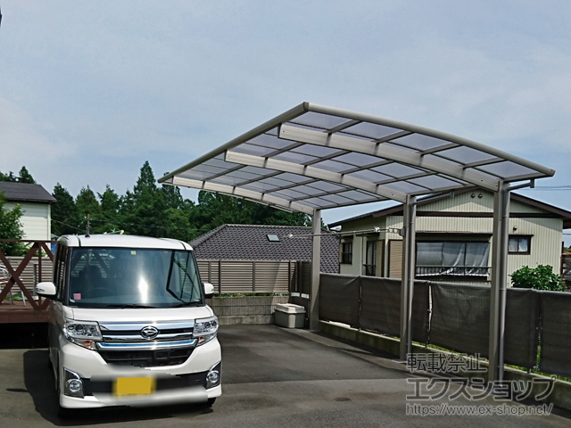 静岡県富士市ののカーポート レイナポートグラン 延長　積雪〜20cm対応 施工例