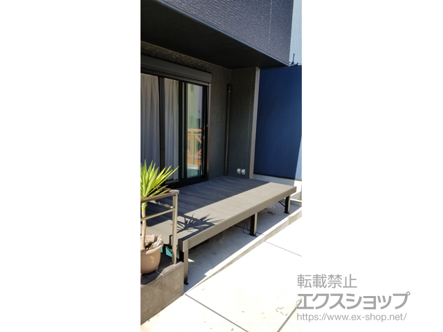 神奈川県伊勢原市ののウッドデッキ リウッドデッキ 200 施工例