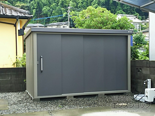 大分県大分市のの物置・屋外倉庫 エスケーエイト SK8-180 一般型 3000×2000×1940【洋風たてす特価セットキャンペーン】 SK8-180-GSA-240M-GK 施工例