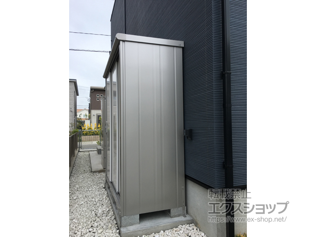 福岡県福津市のの物置・屋外倉庫 エスモ 一般型( ESE-1807A-PW) 施工例