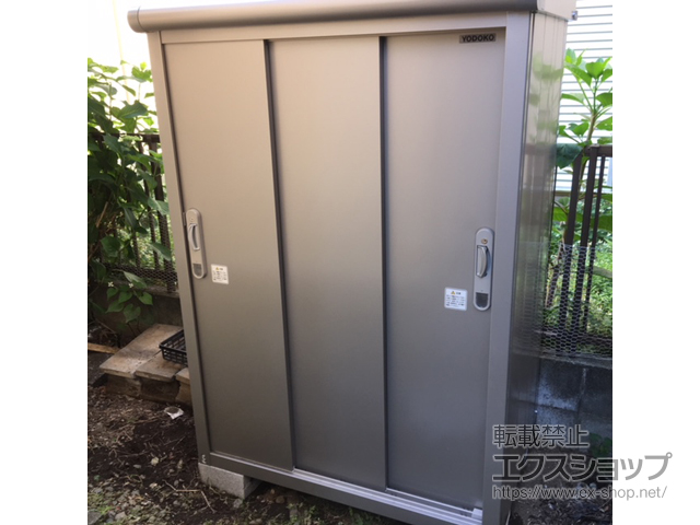 神奈川県横浜市のの物置・屋外倉庫 エスモ 一般型 1050×750×1501 ESE-1007E-SS 施工例