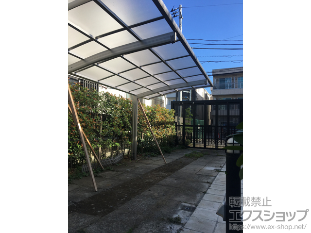 東京都北区ののカーポート レイナポートグラン　積雪〜20cm対応 施工例