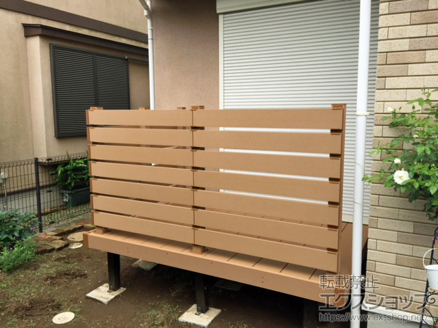 千葉県千葉市ののウッドデッキ リウッドデッキ 200 施工例