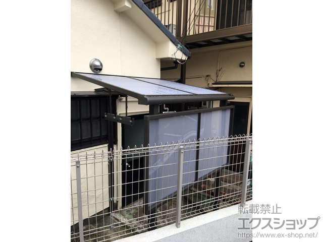 兵庫県神戸市ののテラス屋根 スピーネ F型 テラスタイプ 単体 積雪〜20cm対応 施工例