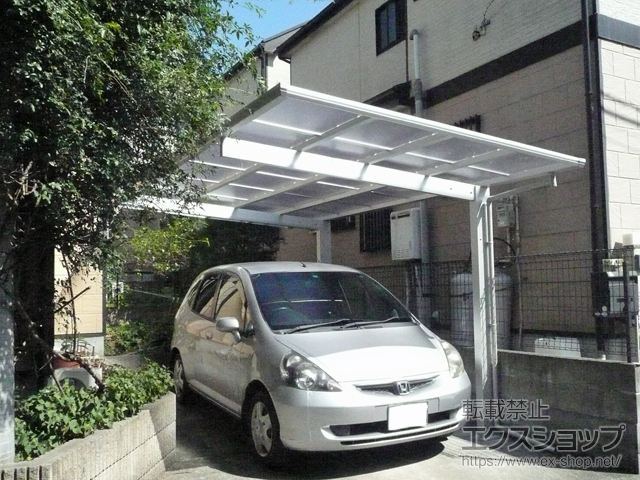 埼玉県新座市ののカーポート エフルージュグラン　積雪〜20cm対応 施工例