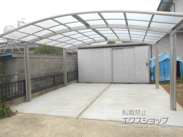 大分県別府市ののカーポート レイナツインポートグラン　積雪〜20cm対応 施工例