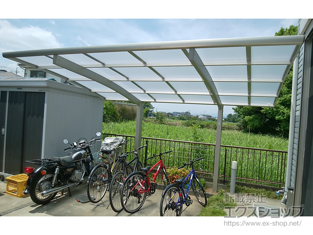 埼玉県川越市ののカーポート プレシオスポート 積雪〜20cm対応 施工例